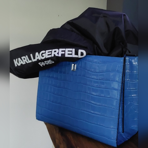 "HOST PICK"..NWT KARL LAGERFELD SATCHEL PARIS - Picture 6 of 6